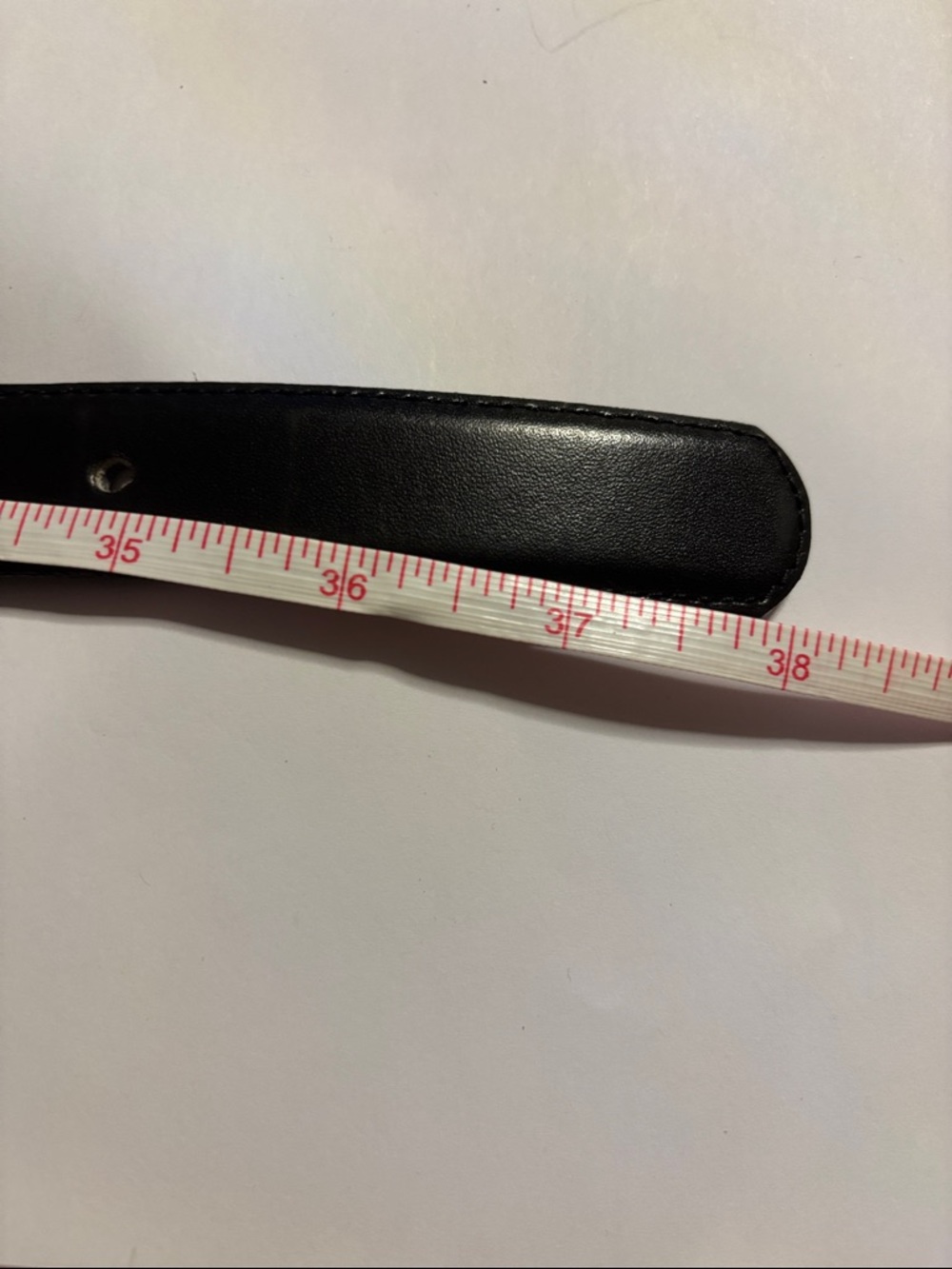 Yves Saint Laurent Black Leather Double-Wrap Belt with Gold Logo Buckle - Picture 6 of 6